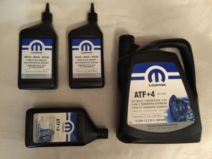 ATF+4 Automatic Transmission & NV247 Transfer Case Fluid