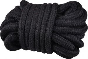 Kinky rope black soft bondage rope 5 meter