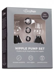 Pompka-Black Nipple Sucker Set