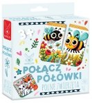 Połącz Połówki Polne Zwierzęta 3+