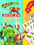 Gigantozaur Koloruj i baw się 30 tatuaży