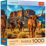 Puzzle 1000  USA Collection Longhorns