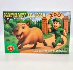 Kapibary w akcji - ucieczka z Zoo. Rodzinna gra planszowa.