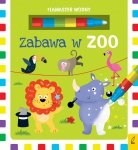 Zabawa w zoo. Flamaster wodny