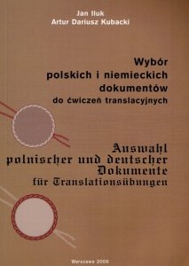 Wybór polskich i niemieckich dokumentów do ćwiczeń translacyjnych 