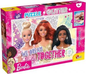 Puzzle Barbie We dream together Glitter 60