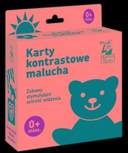 Karty kontrastowe malucha. (0+ mies.)