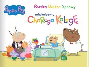 Peppa Pig. Bardzo Ważne Sprawy. Odwiewdzamy chorego kolegę