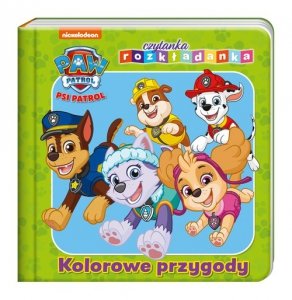 Psi Patrol. Czytanka Rozkładanka. Kolorowe przygody