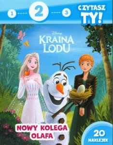 1 2 3 czytasz ty! Poziom 2 Nowy kolega Olafa Disney Kraina Lodu