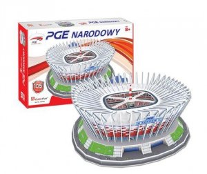 Puzzle 3D Narodowy 105 elementów
