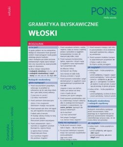 Gramatyka błyskawicznie Włoski