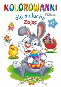 Zając. Kolorowanki dla malucha