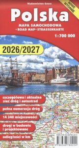 Polska. Mapa 1:700 000 wyd. 2026/2027