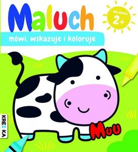 Muu. Maluch mówi, wskazuje i koloruje