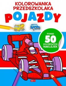 Pojazdy. Kolorowanka przedszkolaka