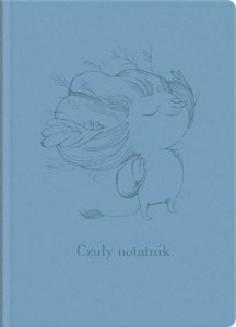 Czuły notatnik (błękitny)