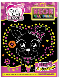 Zabawy z pieskami. Neon. Moc koloru. Chi Chi Love
