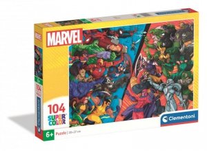 Puzzle 104 Super kolor Marvel 25061