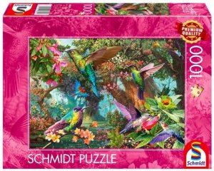 Puzzle 1000 PQ Kolorowe Kolibry 113388