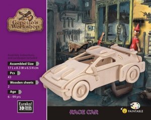 Łamigłówka drewniana Gepetto Samochód rajdowy