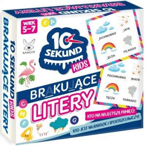 Gra 10 sekund Kids Brakujące Litery