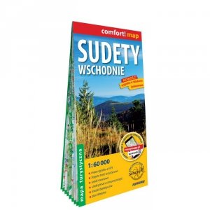 Sudety Wschodnie mapa turystyczna 1:60 000 laminat 2024