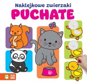 Puchate. Naklejkowe zwierzaki