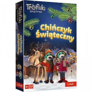 Gra Chińczyk Święta z rodziną Treflików 08595