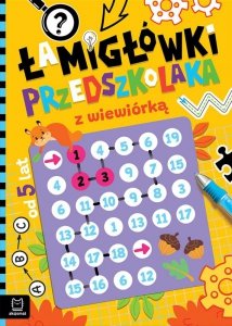 Łamigłówki przedszkolaka z wiewiórką