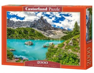 Puzzle 2000 Lake Sorapis Alps Italy  C-201006-2