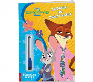 Disney Zwierzogród 2 Zadania do zmazywania PTC-9115