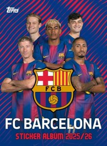 Album z naklejkami FC Barcelona Sticker album 2025/26