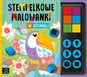 W dżungli. Stempelkowe malowanki