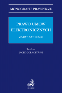 Prawo umów elektronicznych. Zarys systemu