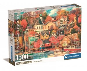 Puzzle 1500 elementów. Compact Good Times Harbor
