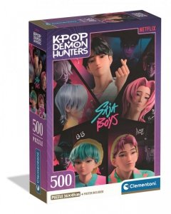Puzzle 500 elementów. Compact. KPop Demon Hunters
