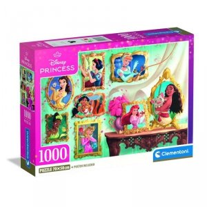 Puzzle 1000 elementów. Compact Disney Princess