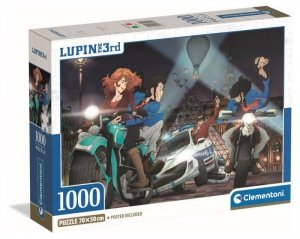 Puzzle 1000 elementów. Compact Lupin 2 III