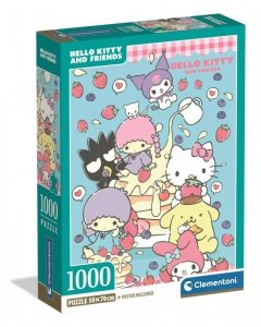 Puzzle 1000 elementów. Compact. Hello Kitty