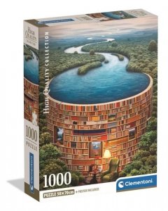 Puzzle 1000 elementów. Compact Bibliodame