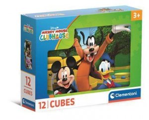 Klocki 12 elementów. Mickey Mouse Clubhouse
