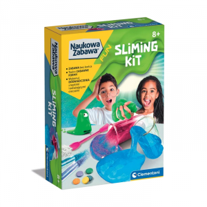 Naukowa zabawa. Doświadczenia slime. Sliming kit. Clementoni 50722