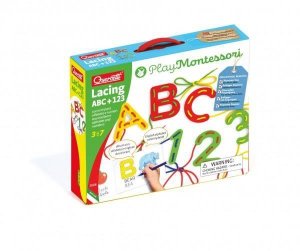 Play Montessori. Przeplatanka ABC+123 2808