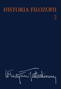 Filozofia nowożytna do roku 1830. Historia filozofii. Tom 2