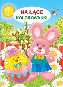 Kolorowanka. Na łące