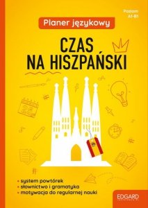 EDGARD. Hiszpański. Planer językowy. Czas na hiszpański. Poziom A2 - B1 wyd. 2022 (1)