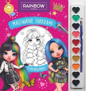 Rainbow High. Malowanie farbkami