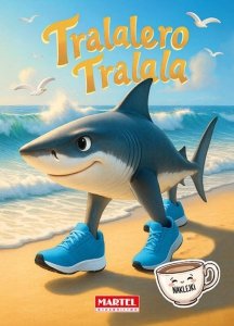 Kolorowanka z naklejkami - Tralalero Tralala