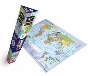 Mapa Świat polityczna (plakat)